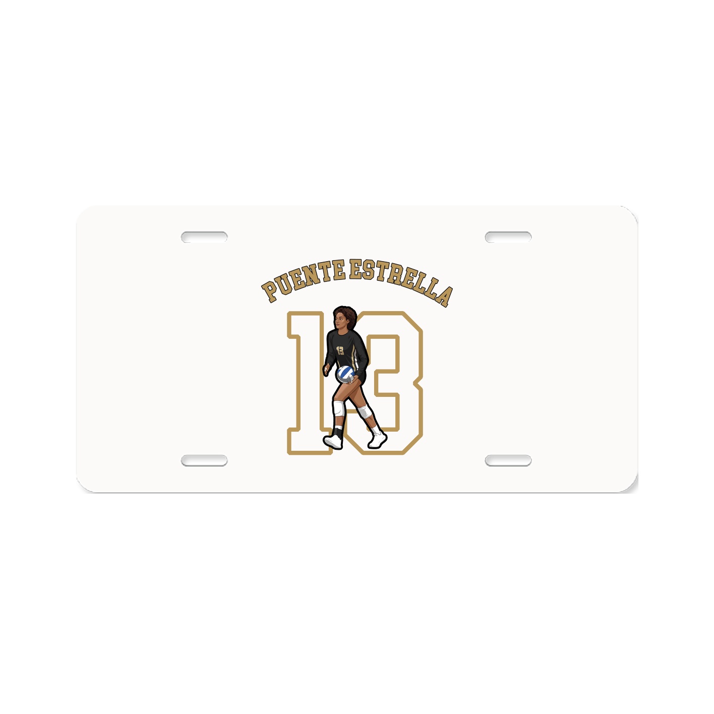 License Plate — Shirsey Arch in Classic
