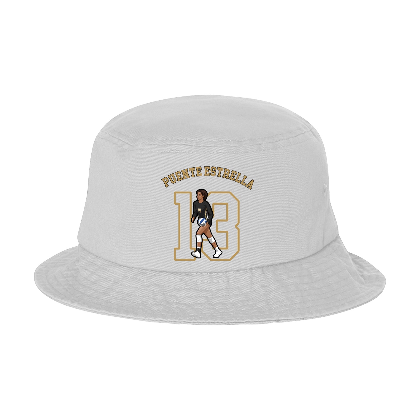 Bucket Cap — Shirsey Arch in White