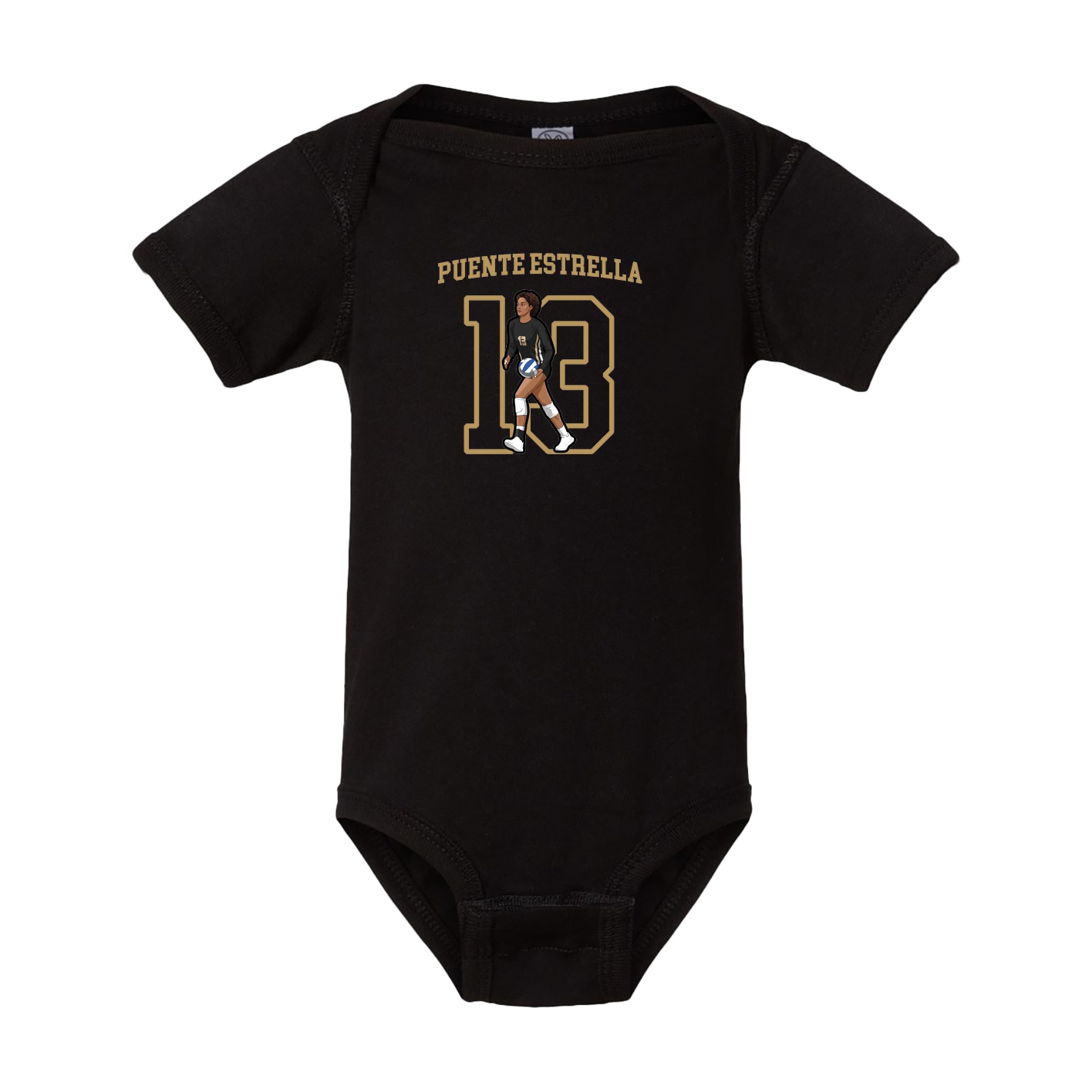 Baby Onesie — Shirsey in Black