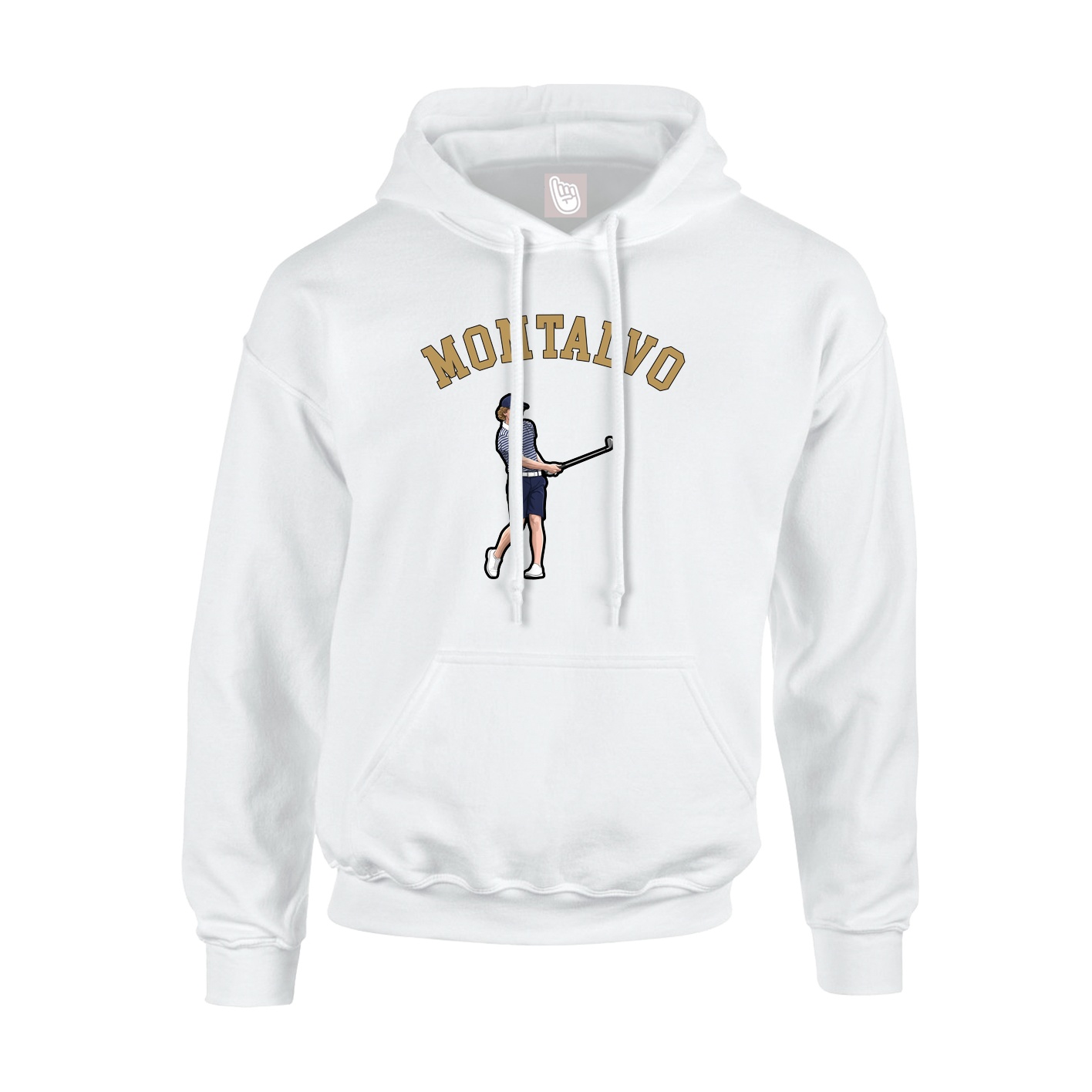 Youth Hoodie — Shirsey Arch in White