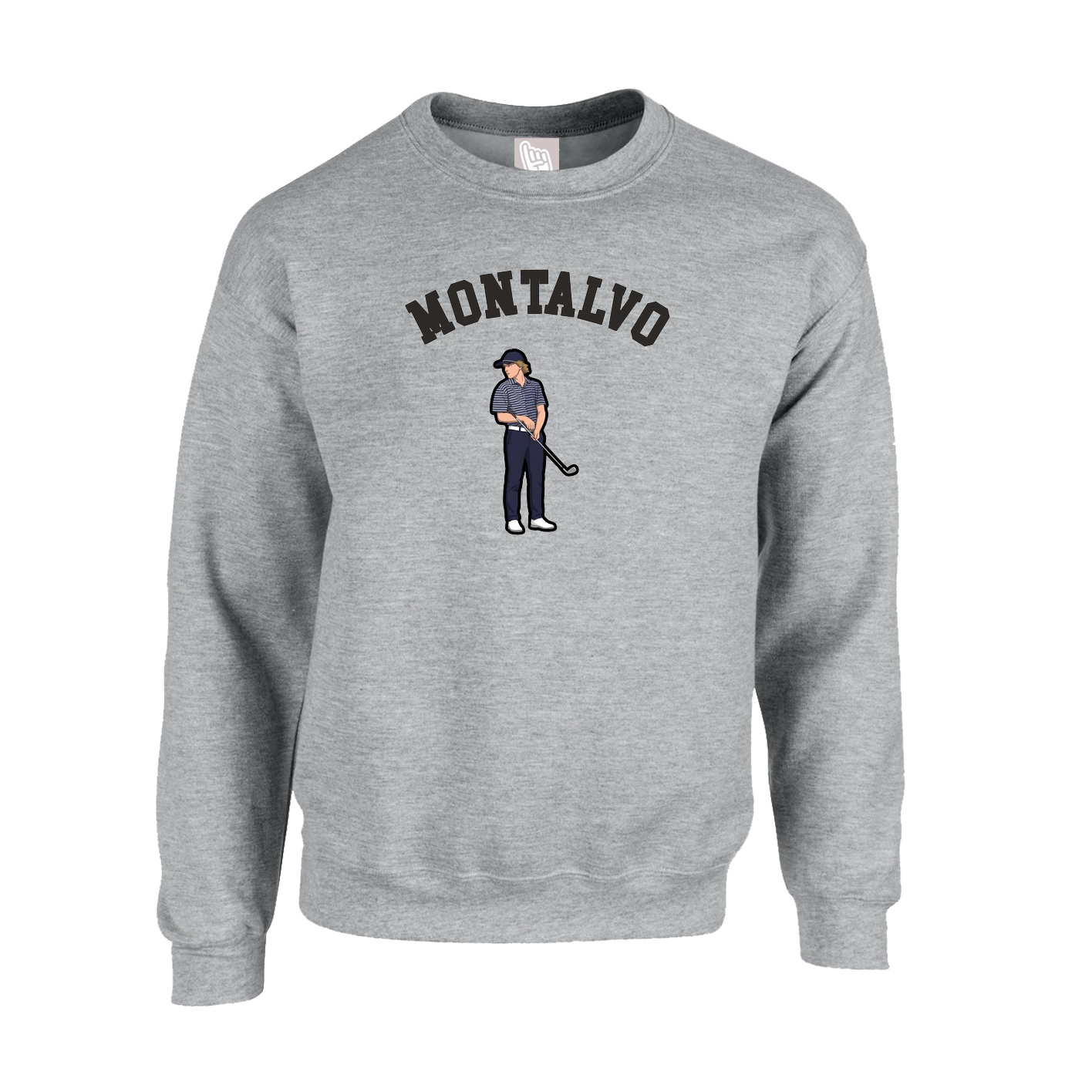 Fleece Crew — Shirsey Arch in Grey