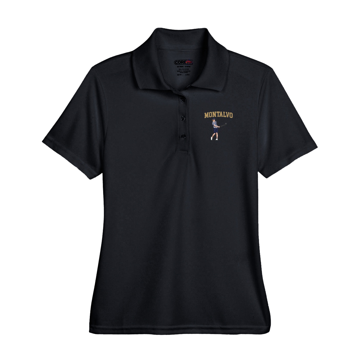 Performance Polo — Shirsey in Black