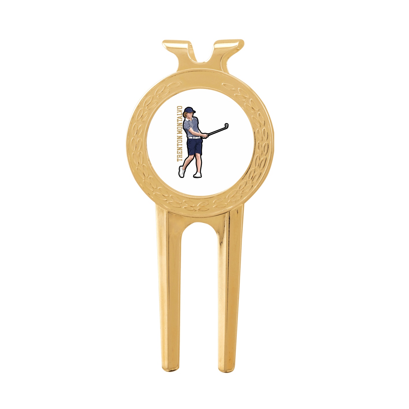 Divot Tool with Ball Marker — Name Vertical in Classic