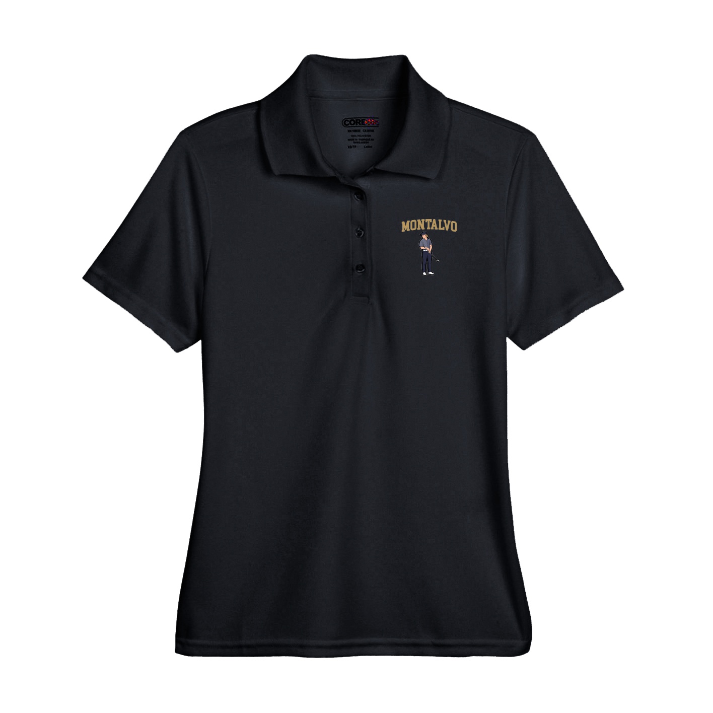 Performance Polo — Shirsey in Black