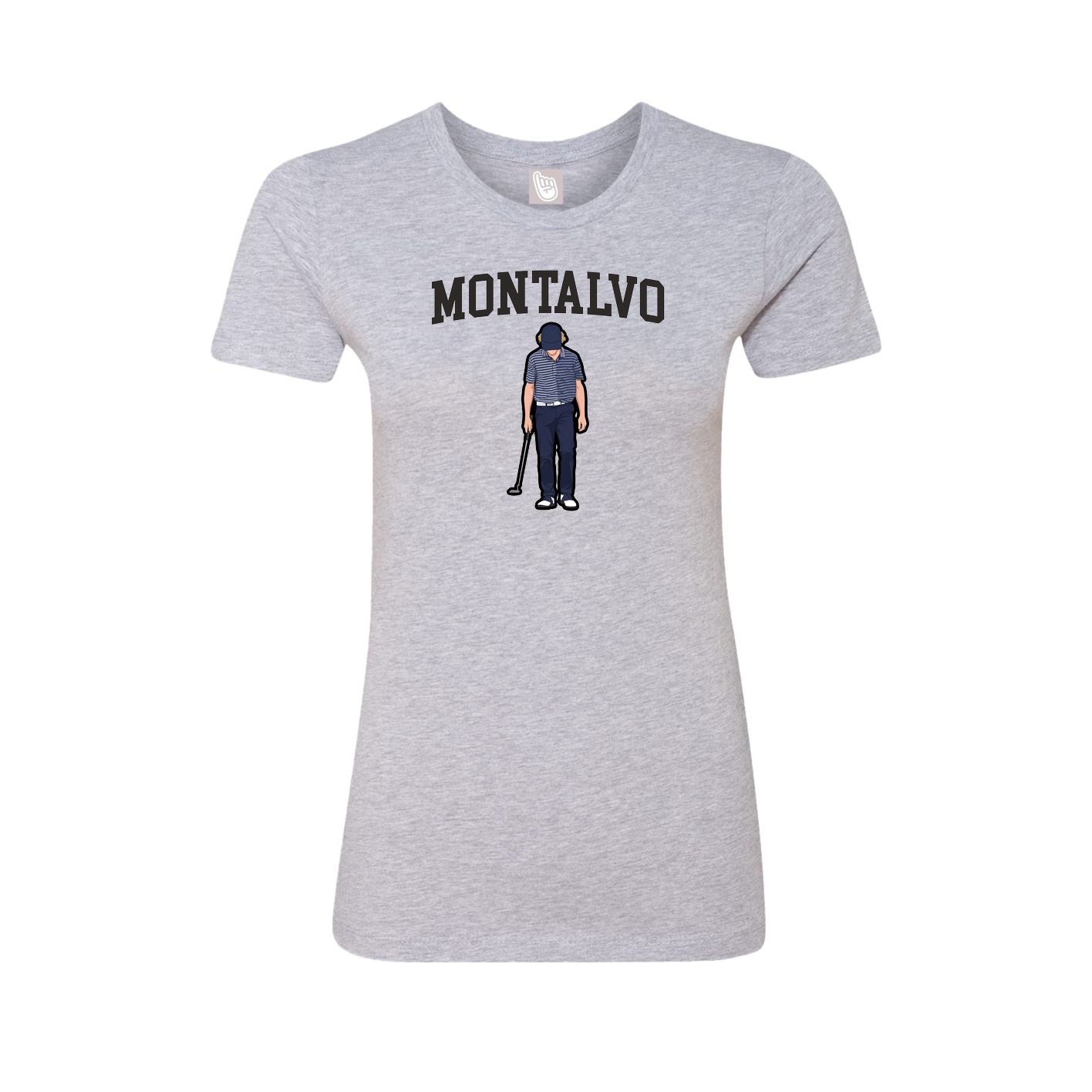 Fitted Women's Tee — Shirsey in Grey