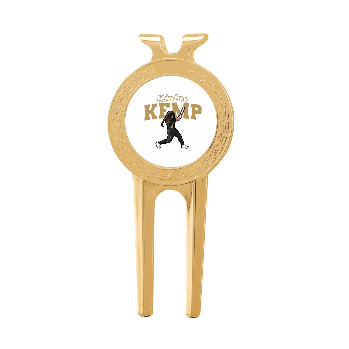 Divot Tool with Ball Marker — Name Arch in Classic