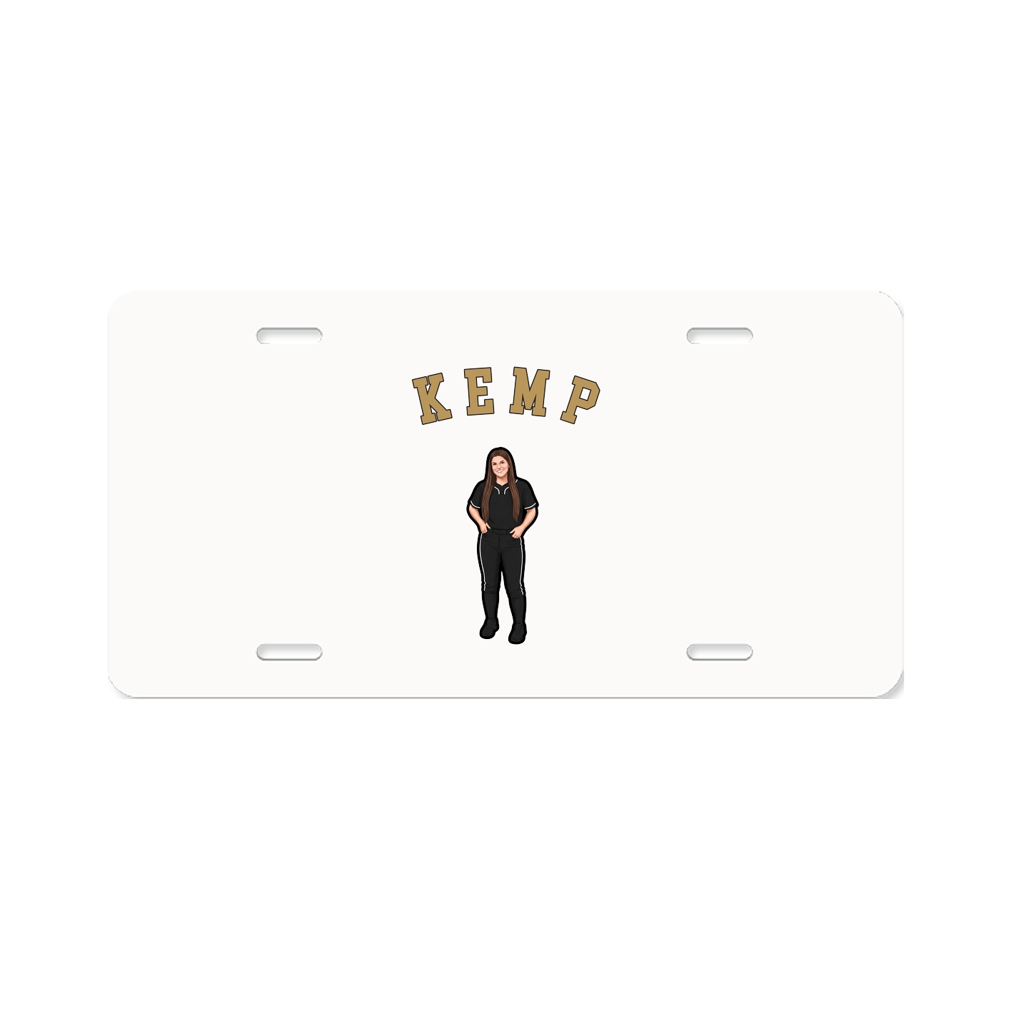 License Plate — Shirsey Arch in Classic