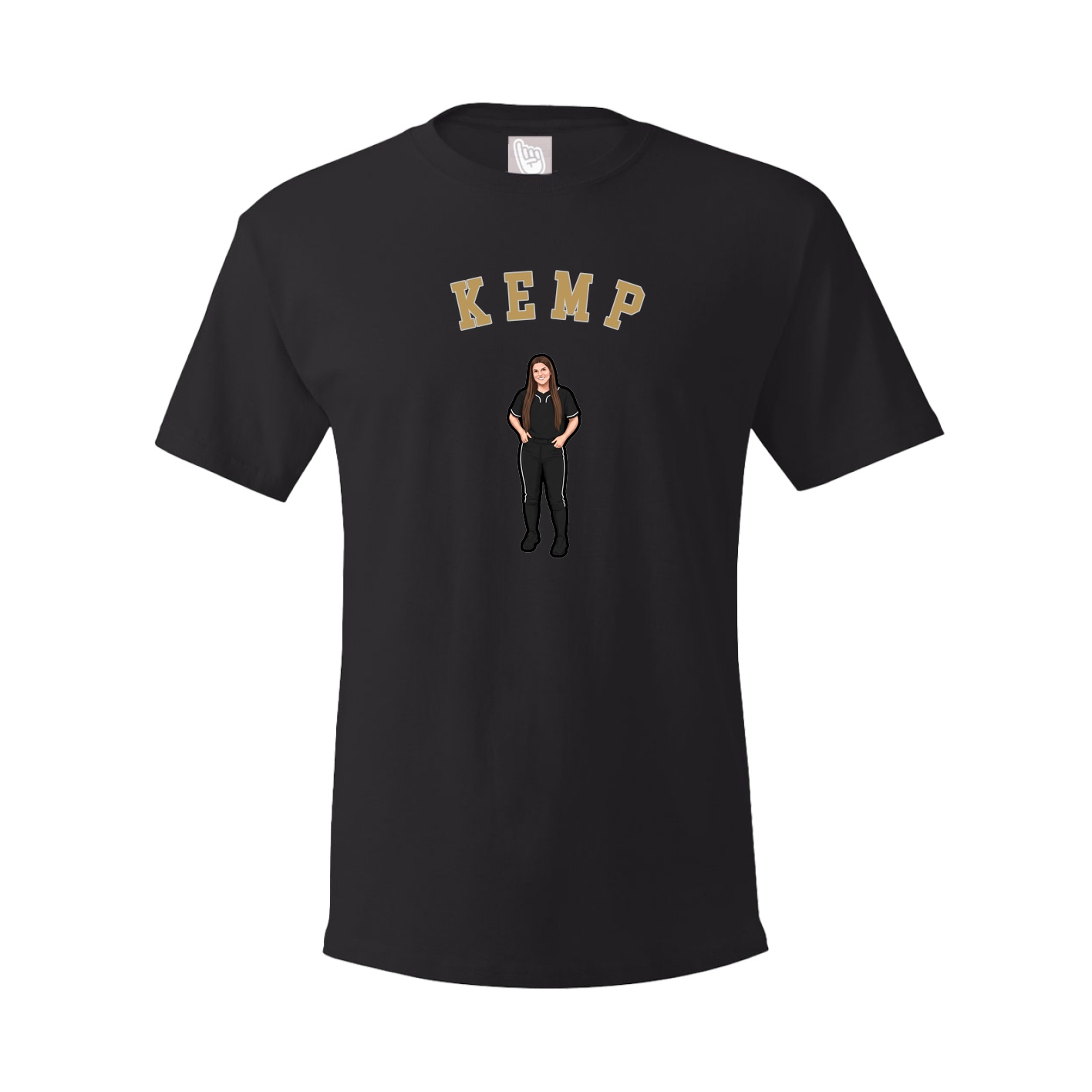 Tee — Shirsey Arch in Black