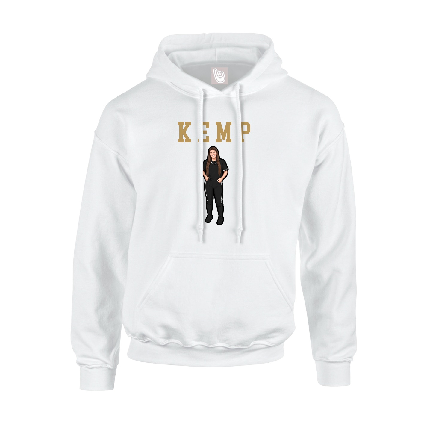Youth Hoodie — Shirsey in White