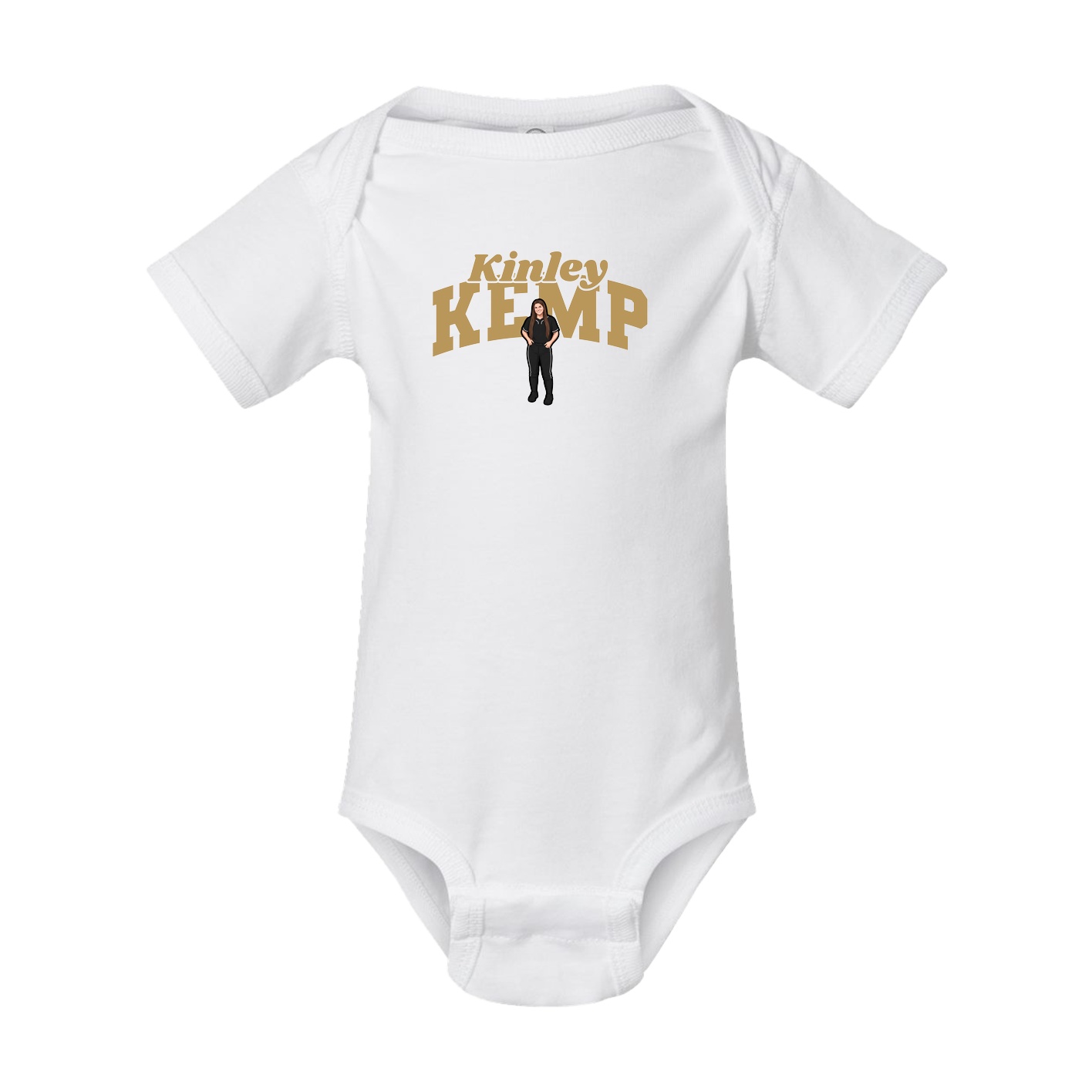 Baby Onesie — Signature Arch in White