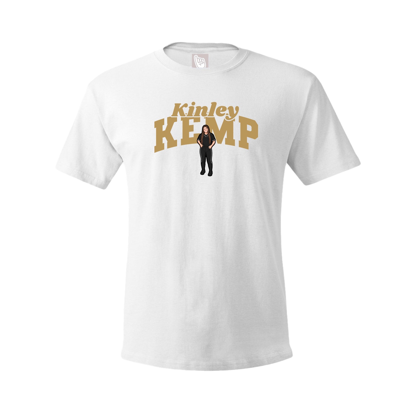Tee — Signature Arch in White