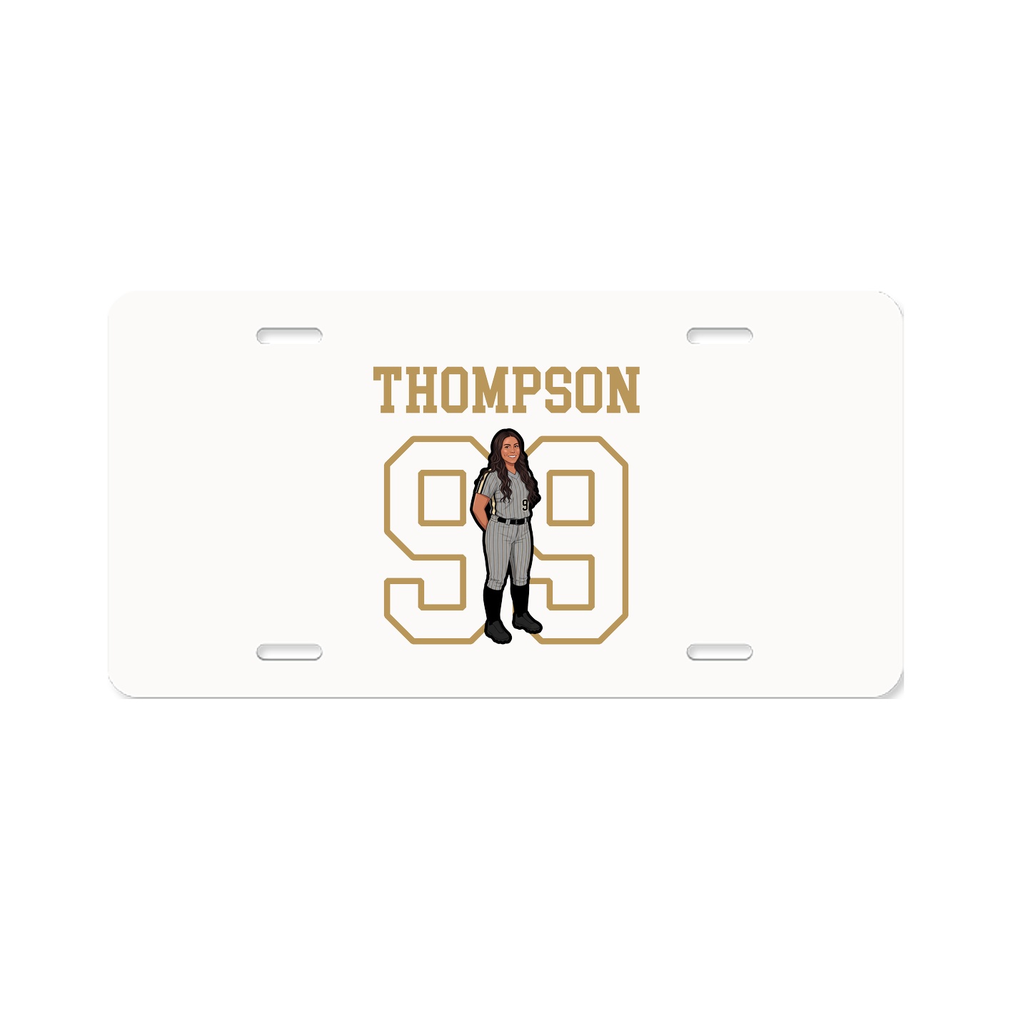 License Plate — Shirsey in Classic