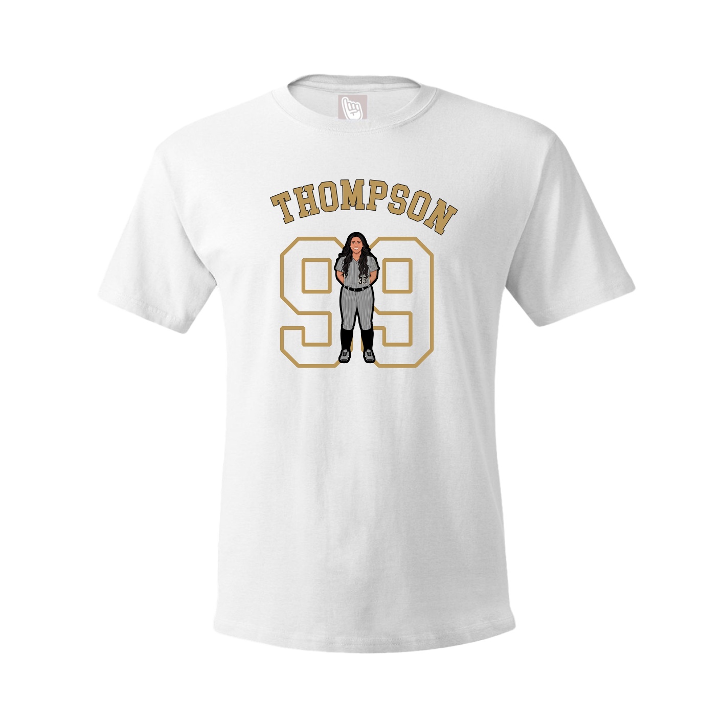 Tee — Shirsey Arch in White