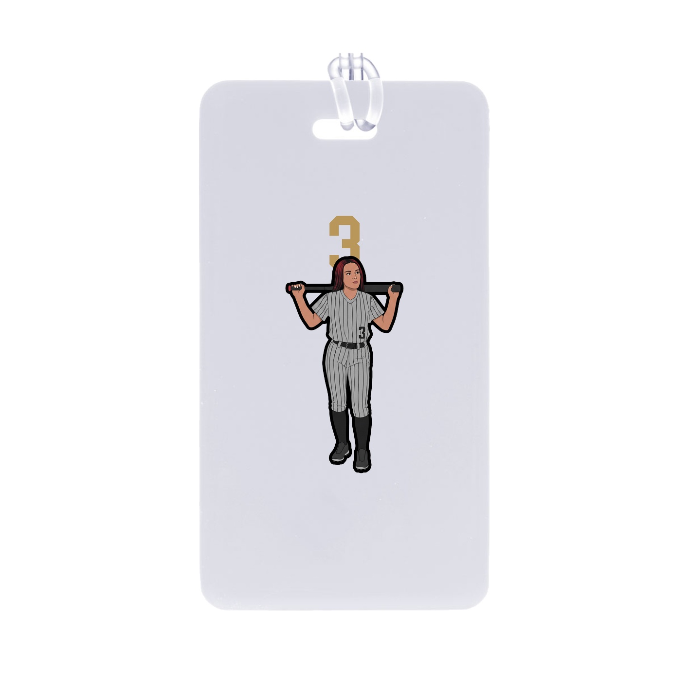 Bag Tag — Number Top in Classic