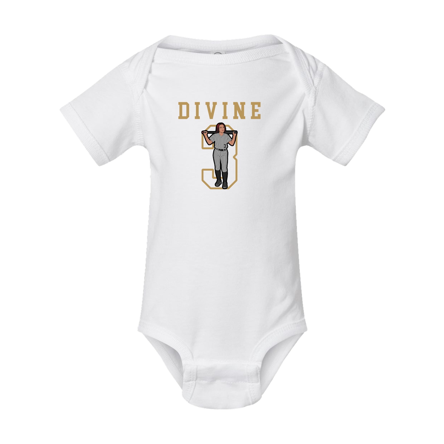 Baby Onesie — Shirsey in White