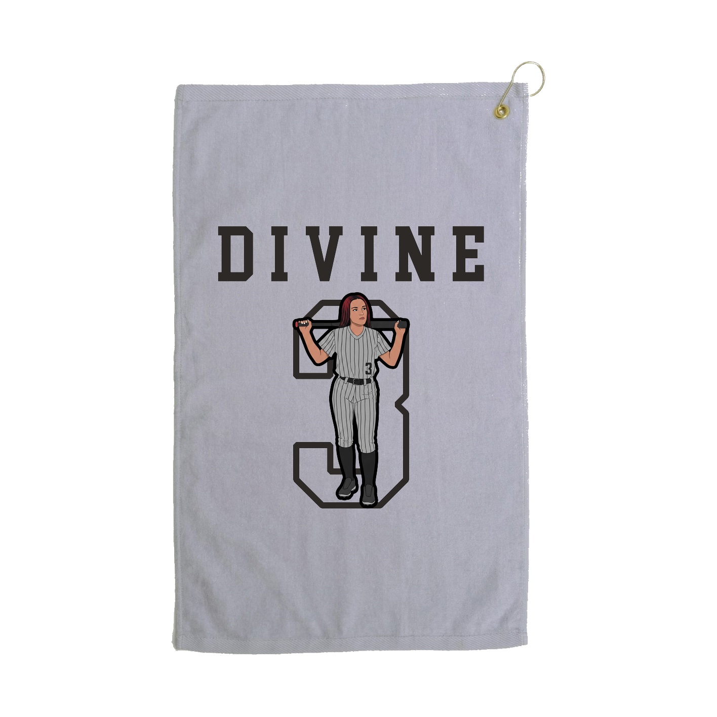 Golf Towel — Shirsey in Grey