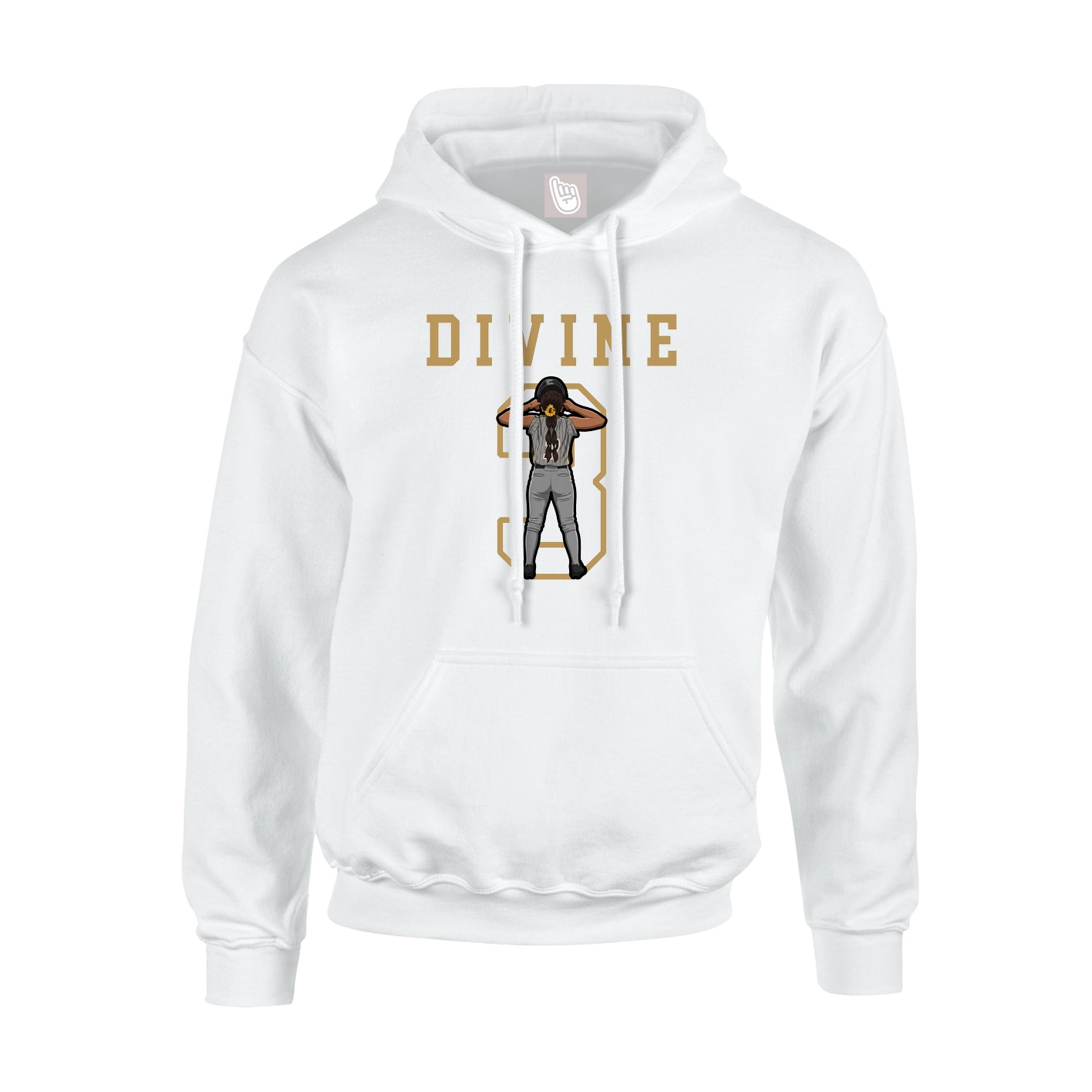 Youth Hoodie — Shirsey in White