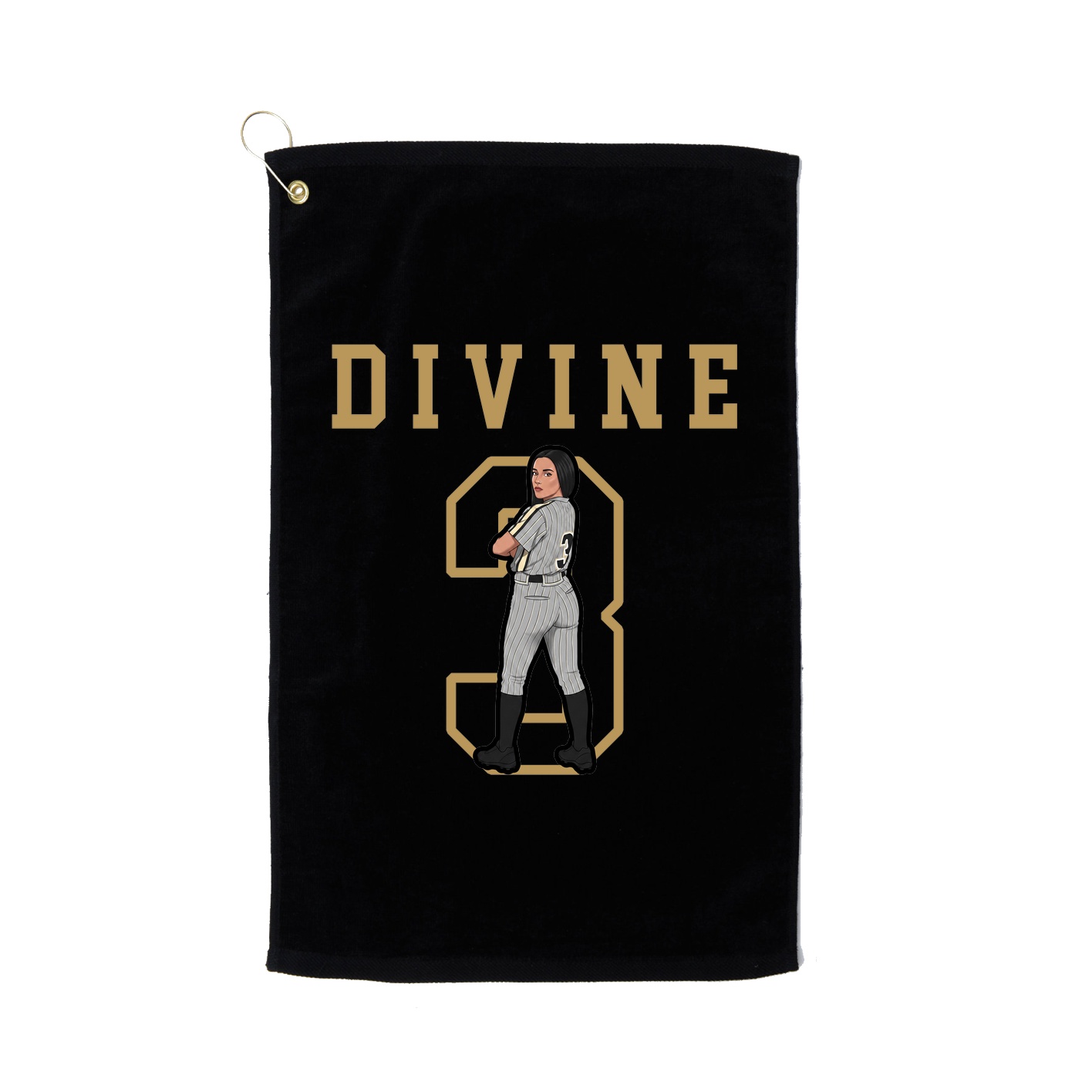 Golf Towel — Shirsey in Black