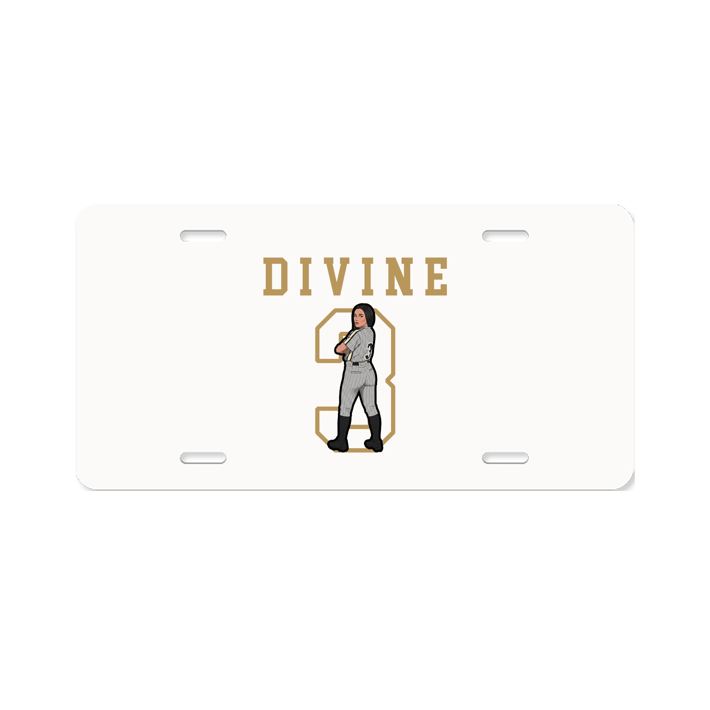 License Plate — Shirsey in Classic