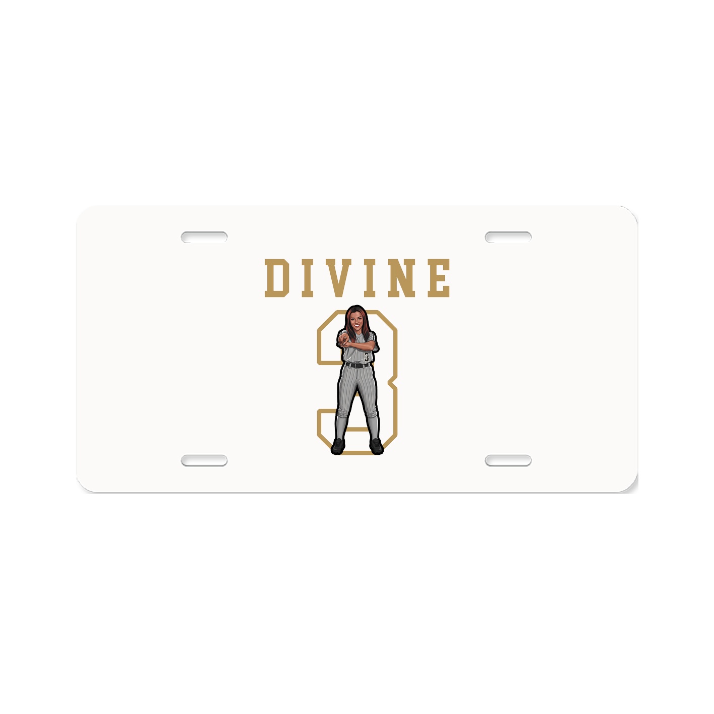 License Plate — Shirsey in Classic
