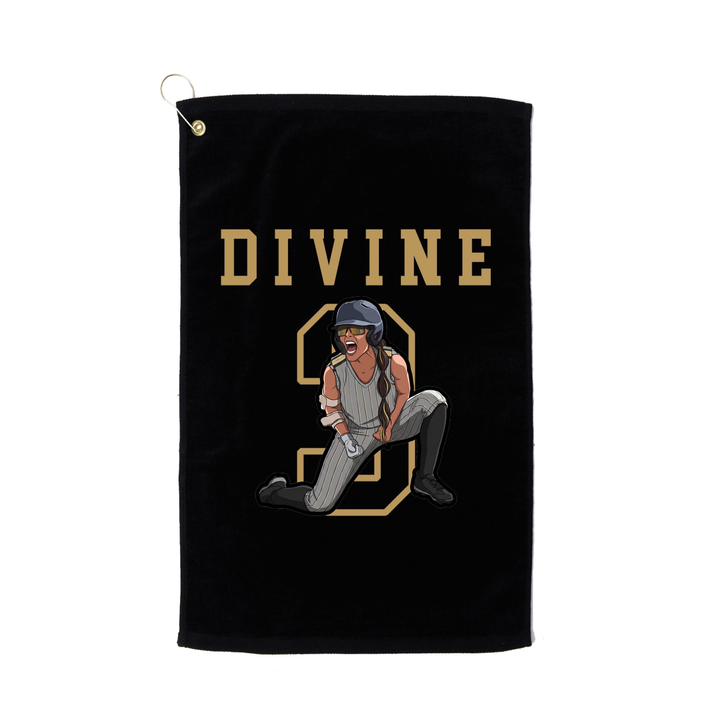 Golf Towel — Shirsey in Black