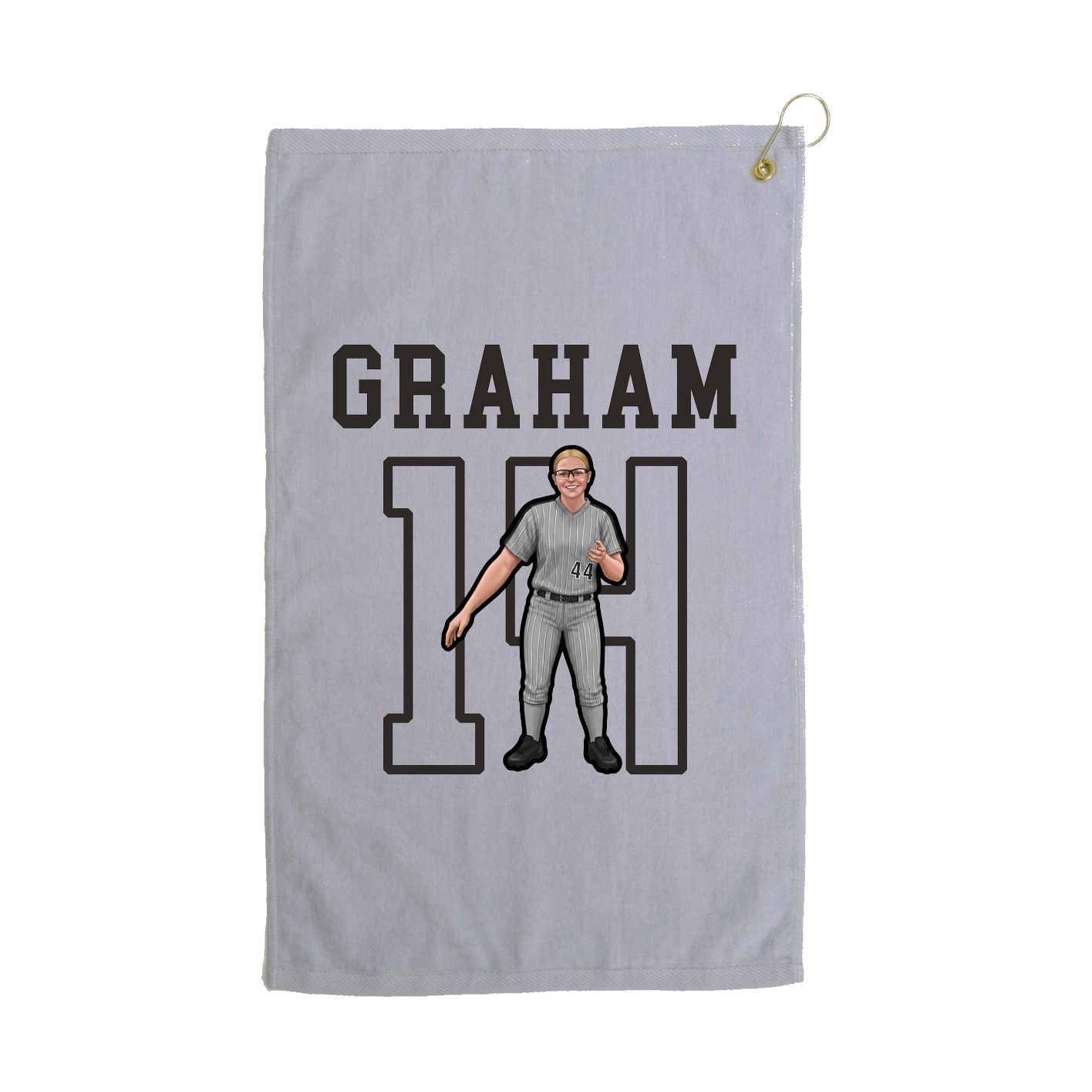 Golf Towel — Shirsey in Grey