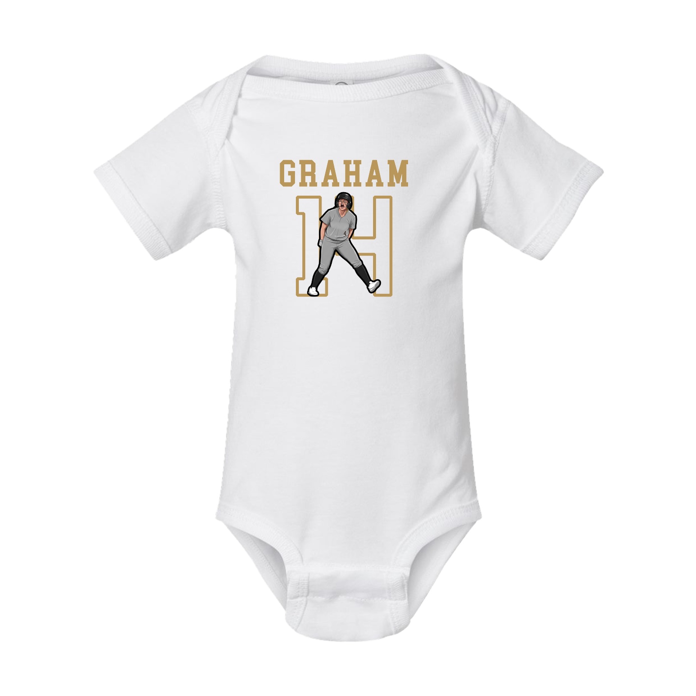 Baby Onesie — Shirsey in White