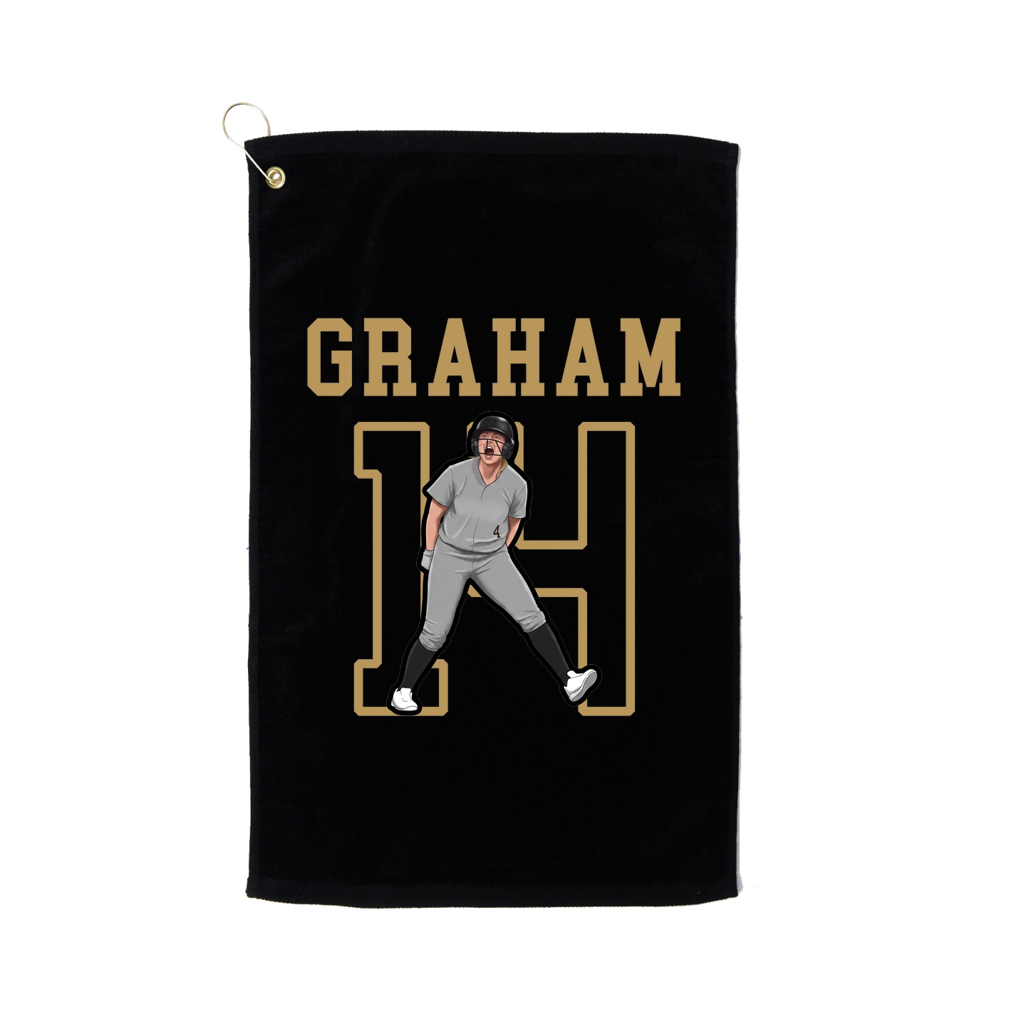 Golf Towel — Shirsey in Black