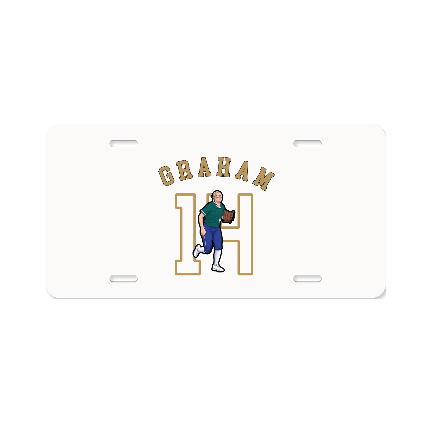 License Plate — Shirsey Arch in Classic
