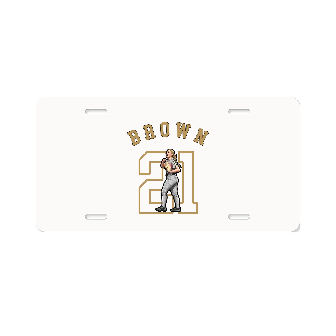 License Plate — Shirsey Arch in Classic