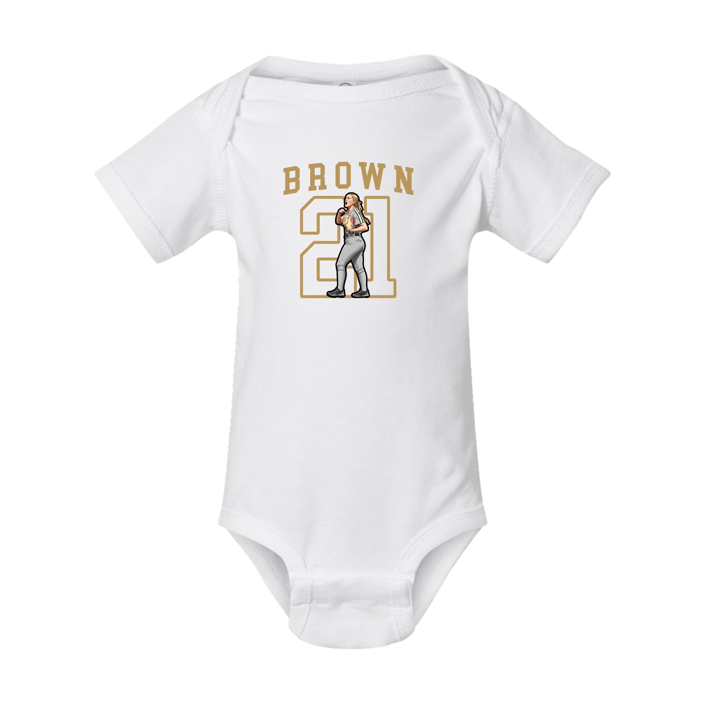Baby Onesie — Shirsey in White