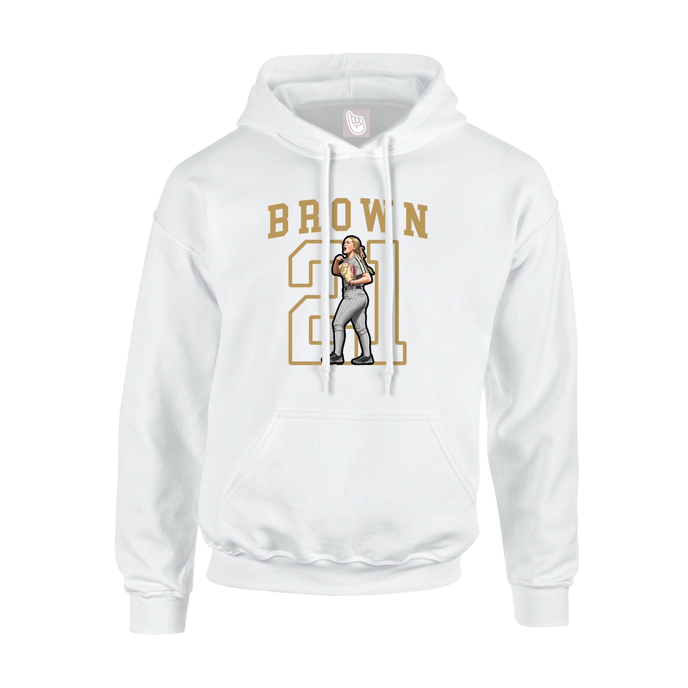 Youth Hoodie — Shirsey in White