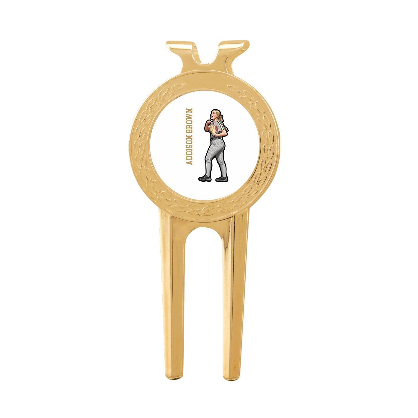 Divot Tool with Ball Marker — Name Vertical in Classic