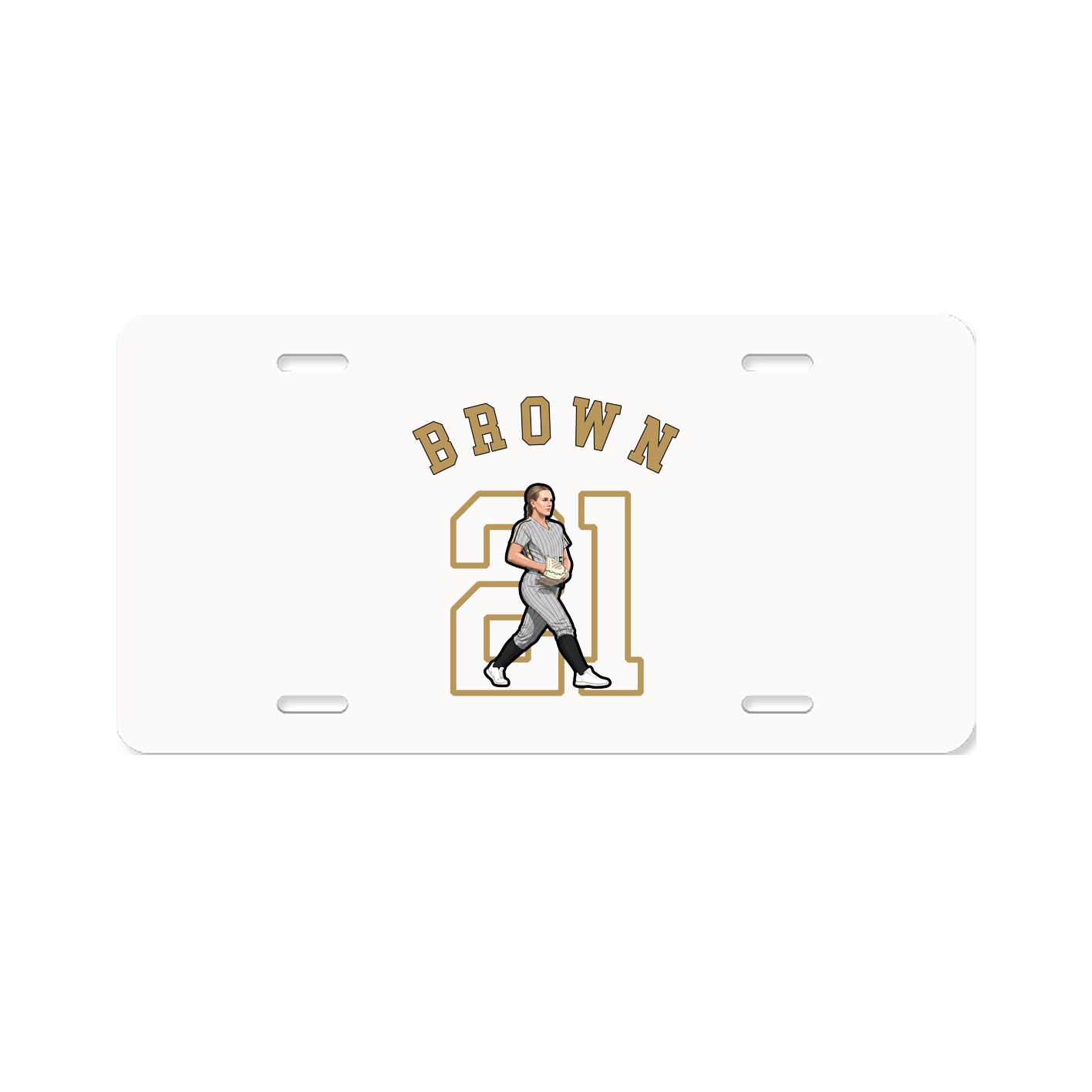 License Plate — Shirsey Arch in Classic