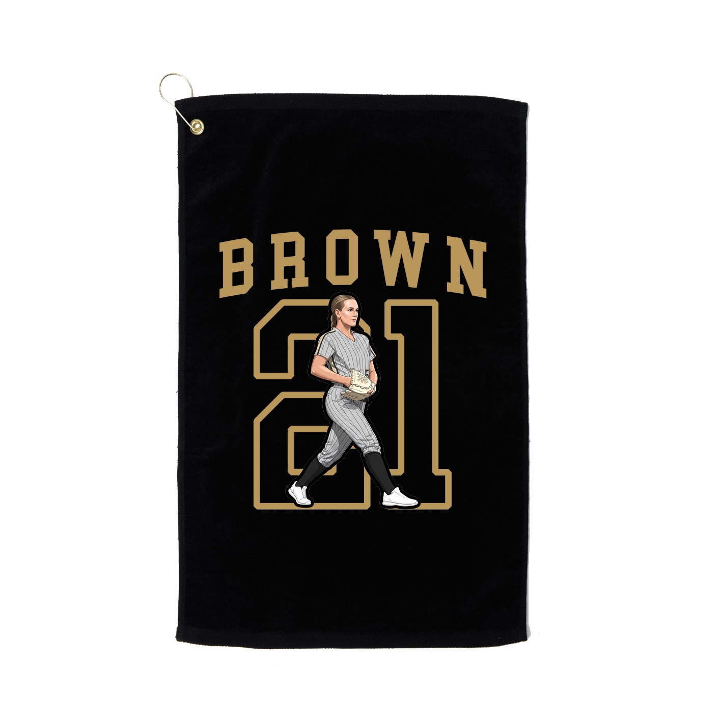 Golf Towel — Shirsey in Black