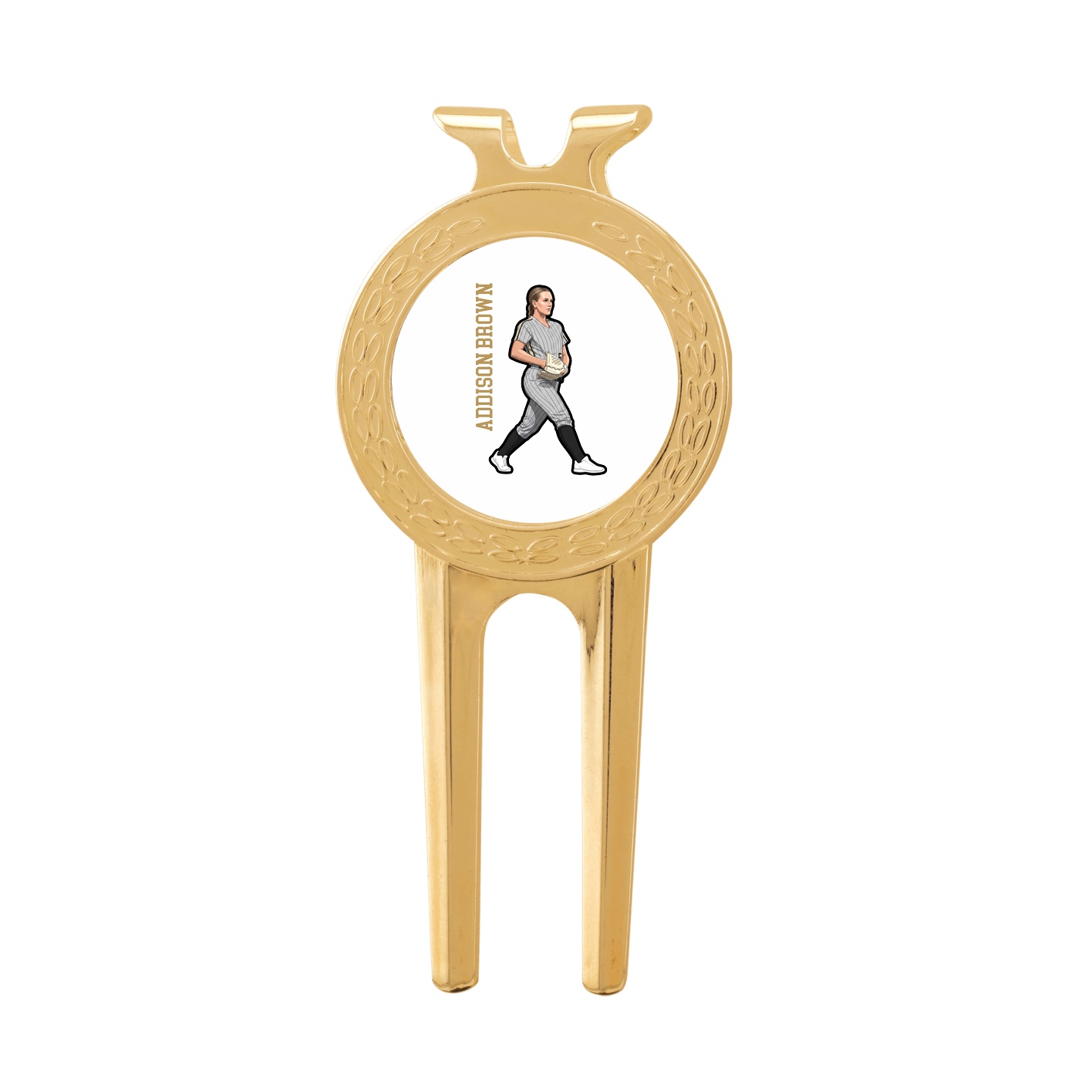 Divot Tool with Ball Marker — Name Vertical in Classic