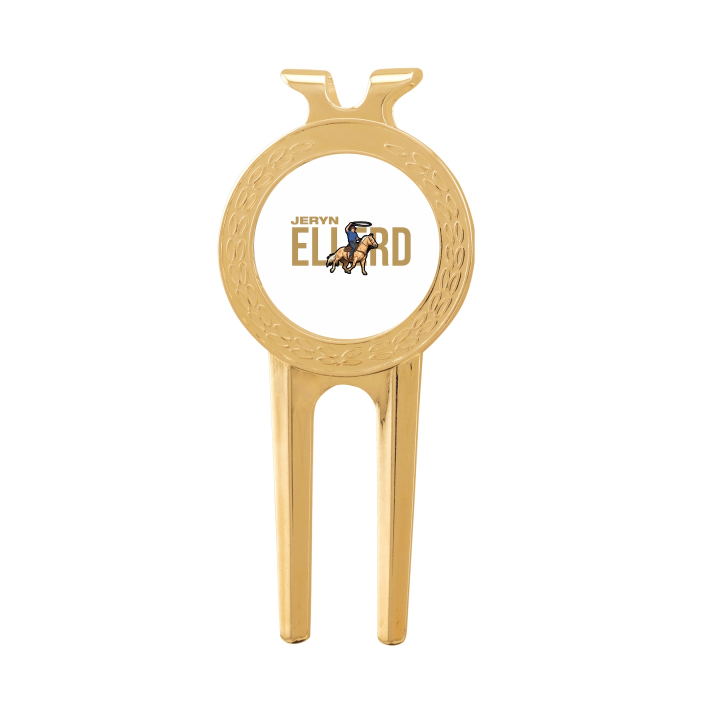 Divot Tool with Ball Marker — Player Name in Classic