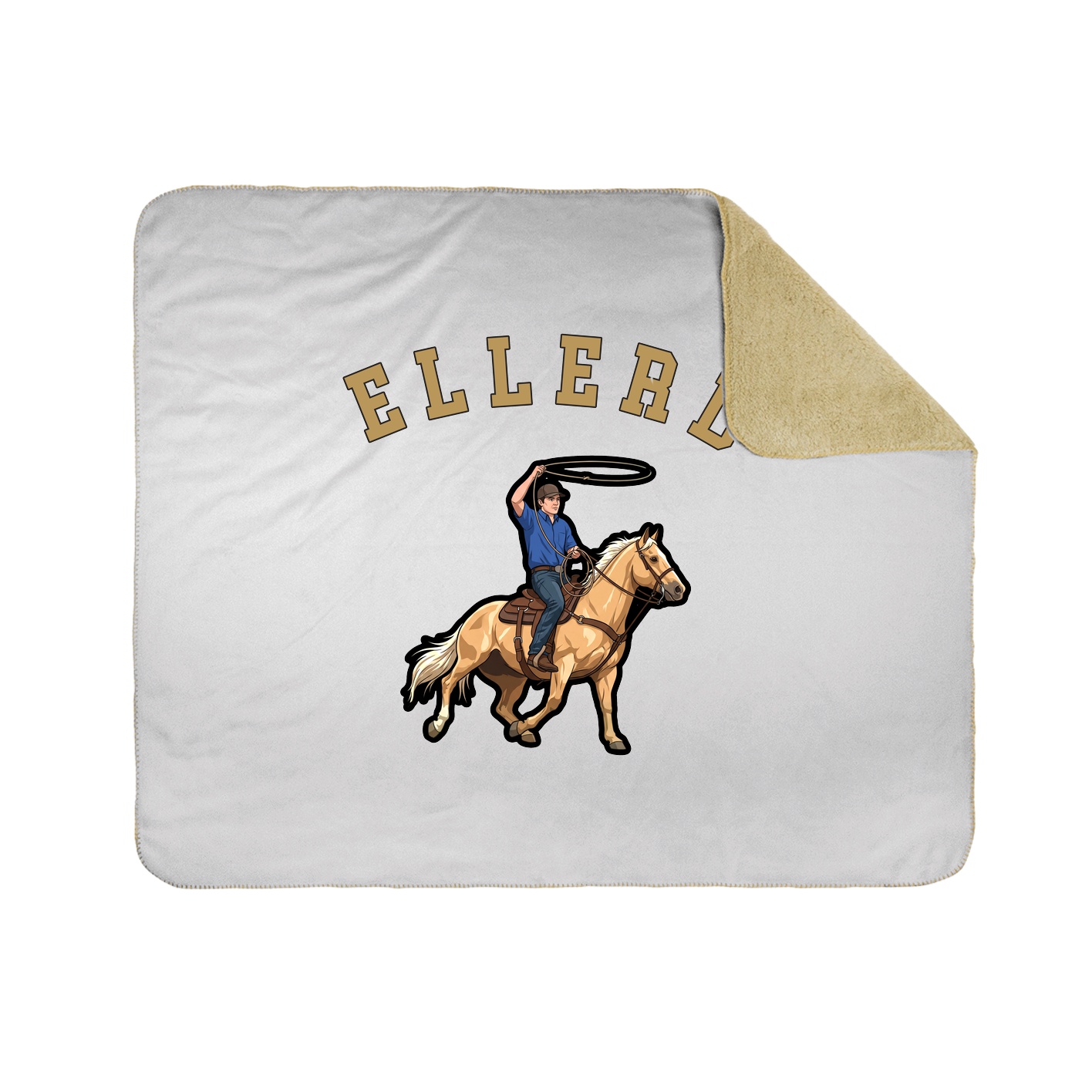 Throw Blanket — Shirsey Arch in White