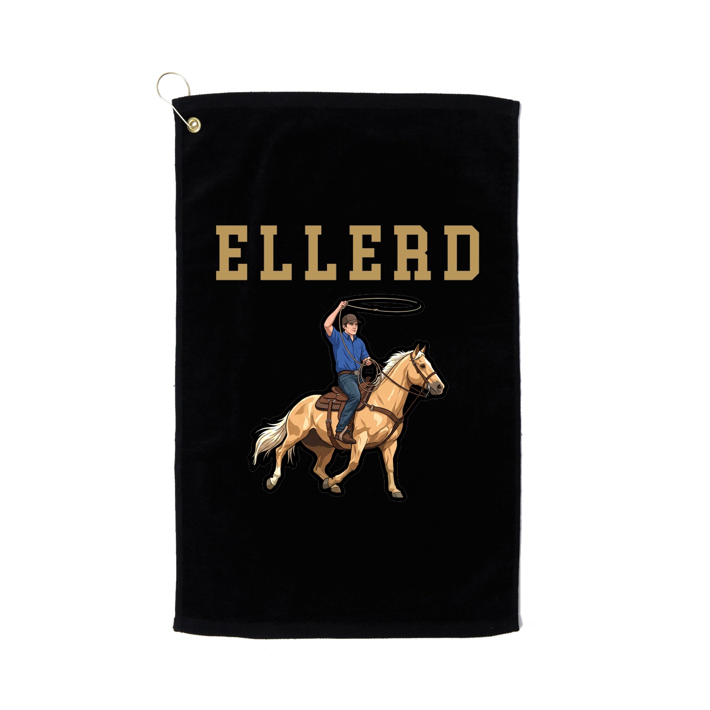 Golf Towel — Shirsey in Black