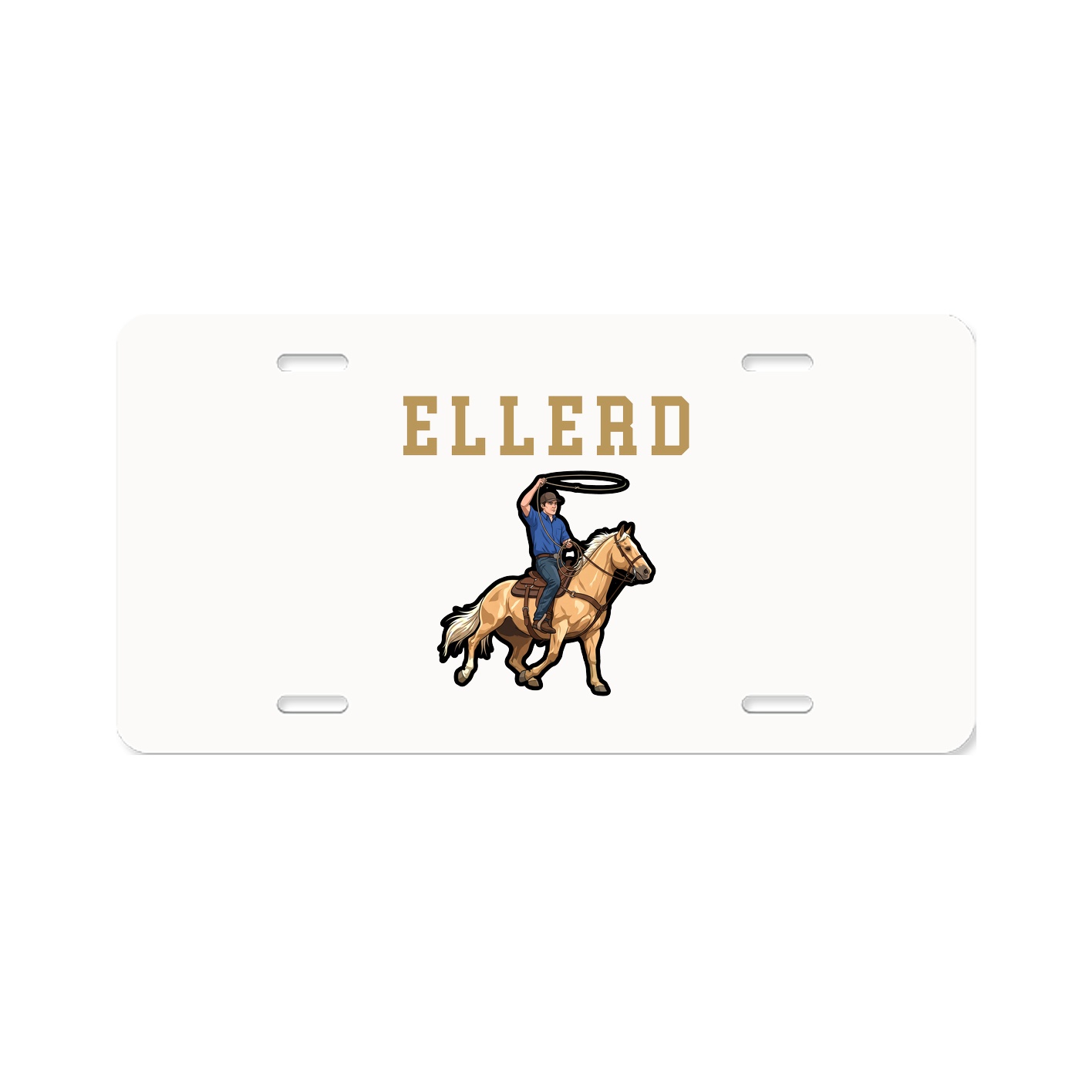 License Plate — Shirsey in Classic