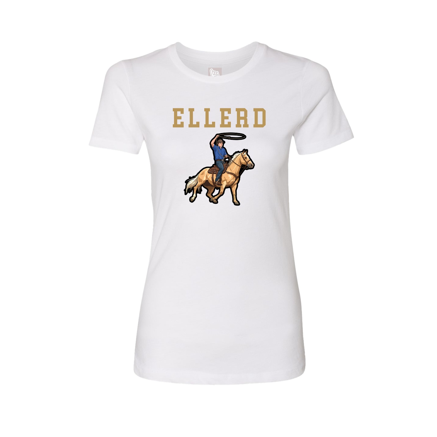Fitted Women's Tee — Shirsey in White