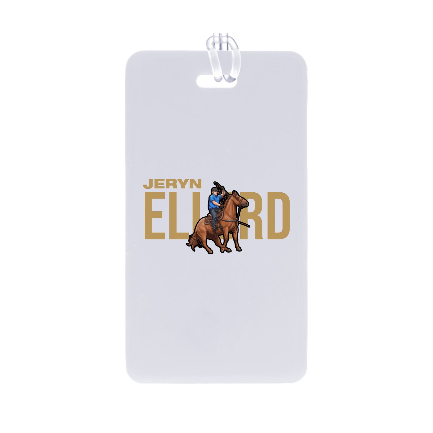 Bag Tag — Player Name in Classic