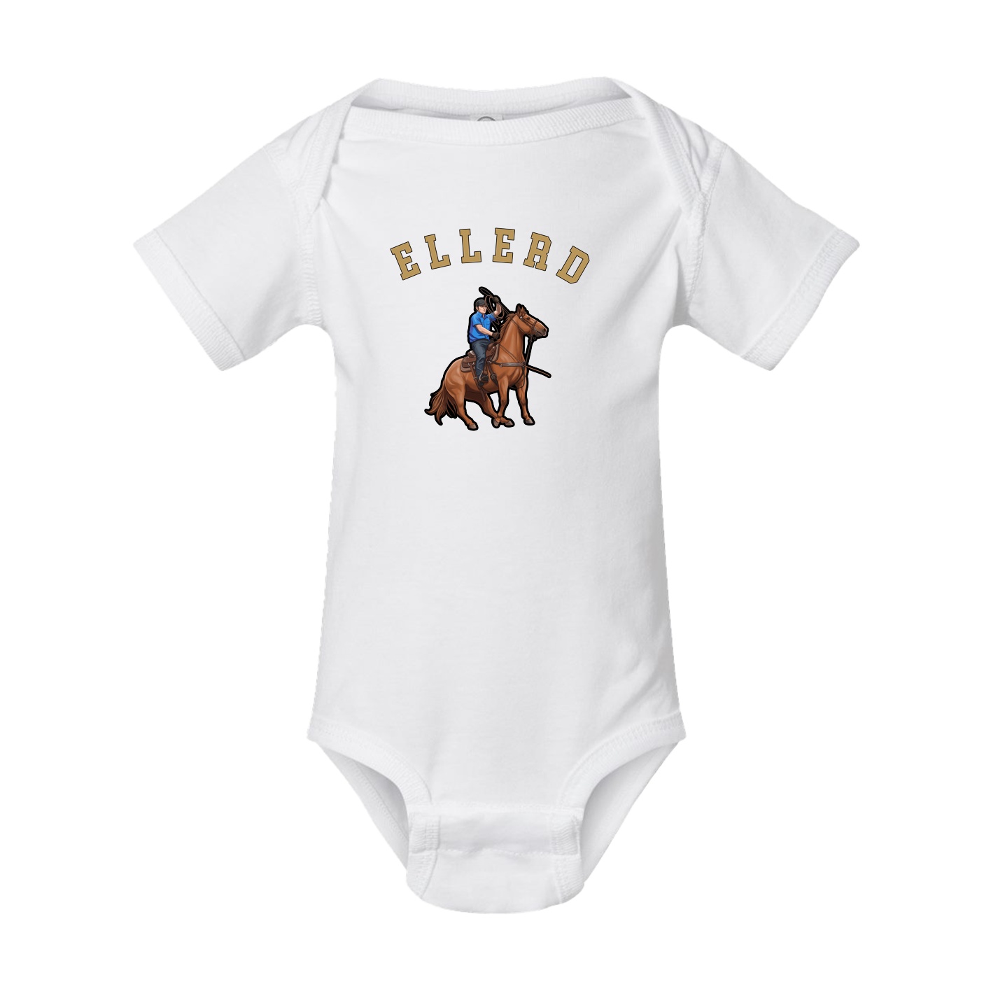 Baby Onesie — Shirsey Arch in White