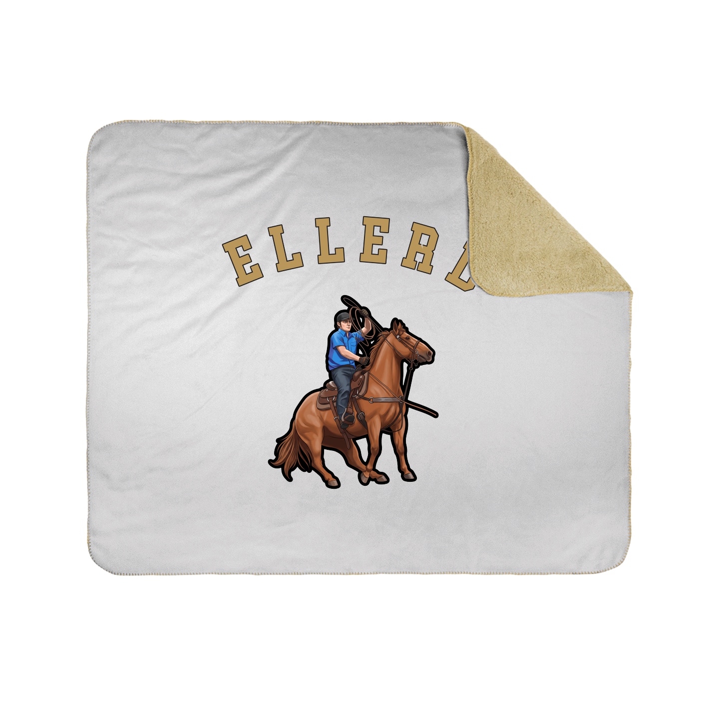 Throw Blanket — Shirsey Arch in White
