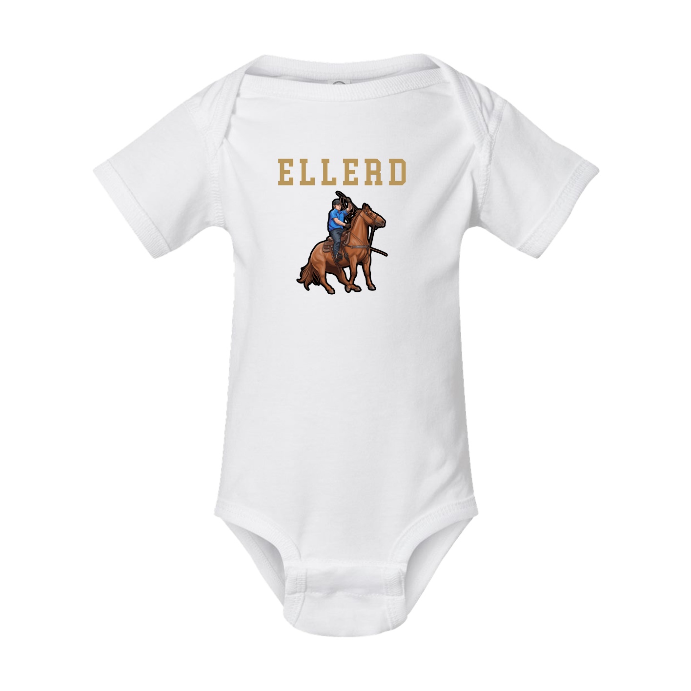 Baby Onesie — Shirsey in White