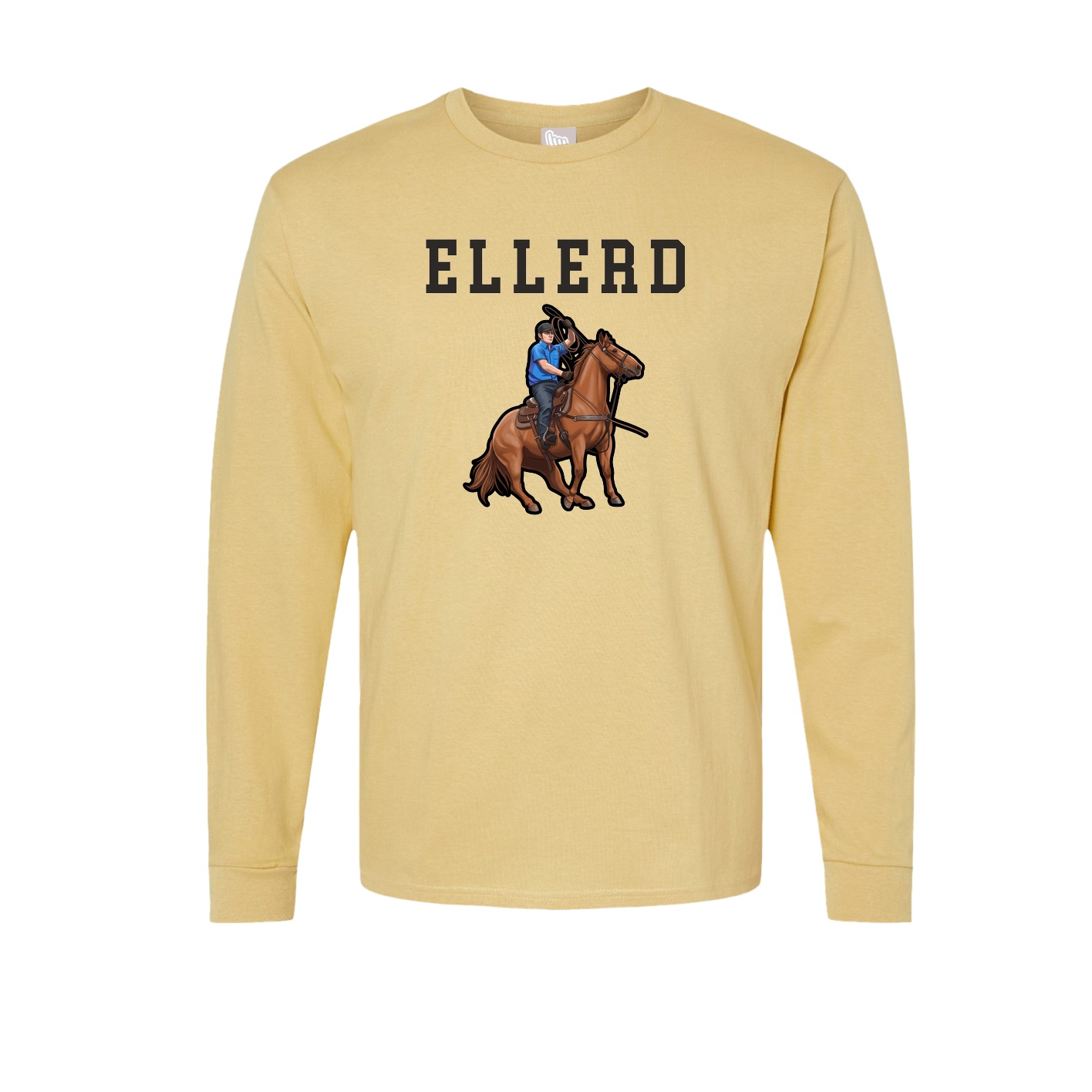 Long Sleeve Tee — Shirsey in Vegas Gold