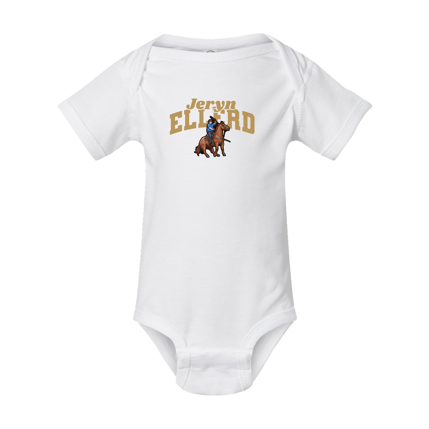 Baby Onesie — Signature Arch in White