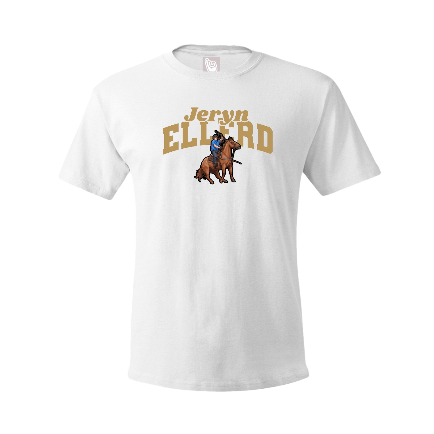 Tee — Signature Arch in White