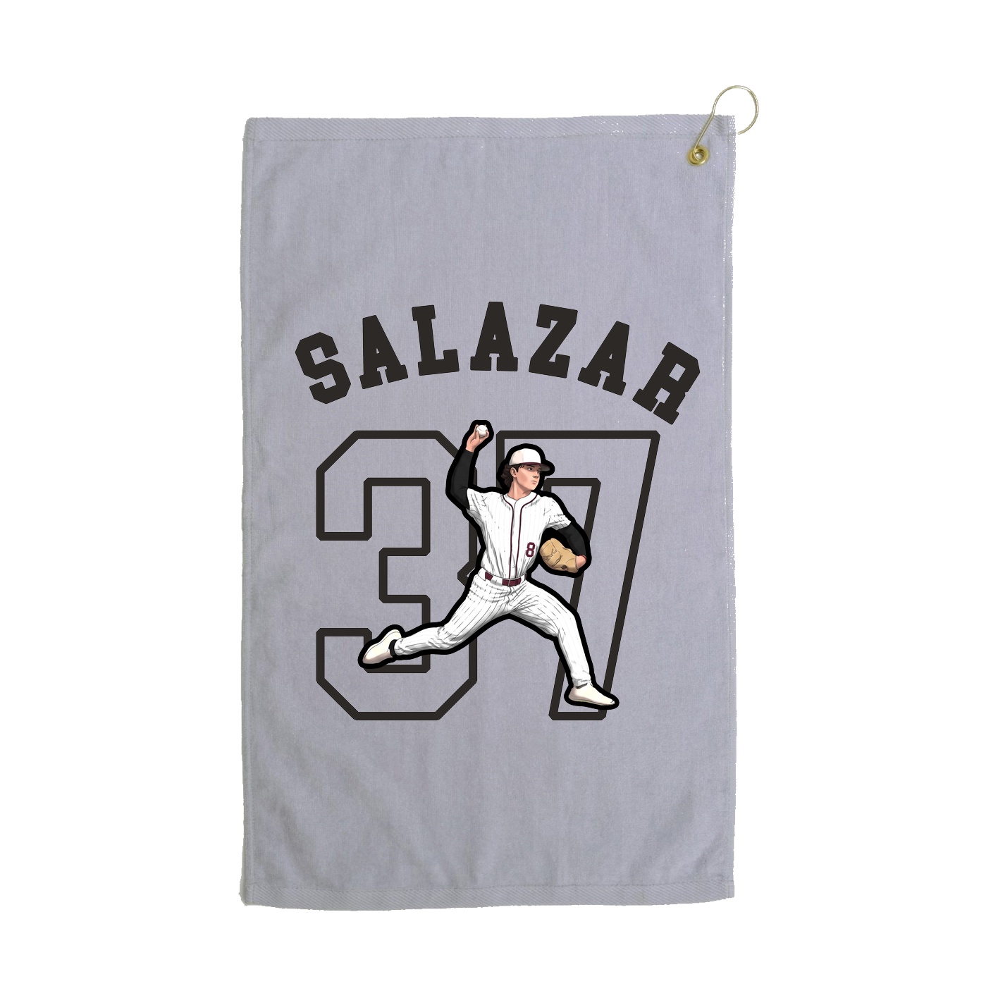 Golf Towel — Shirsey Arch in Grey