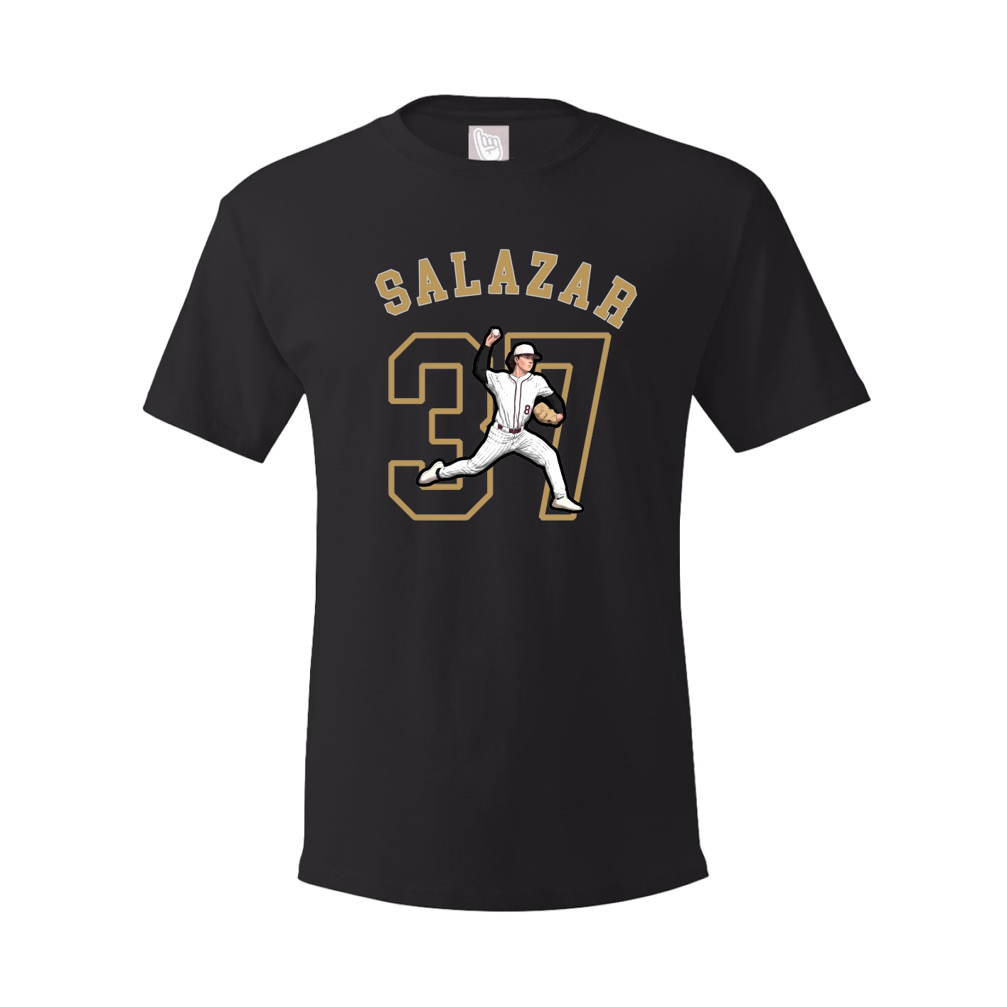 Youth Tee — Shirsey Arch in Black